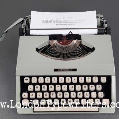 Imperial Signet Typewriter